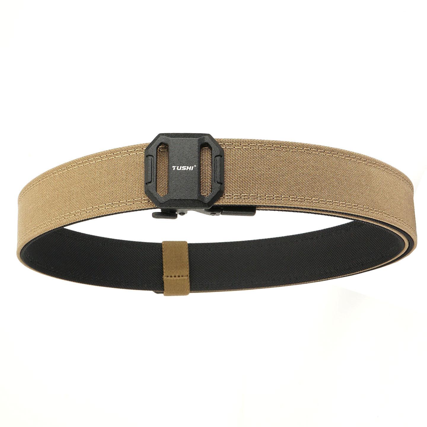 Casual Dual-purpose Automatic Buckle Hard Nylon Belt Hanging Double-layer Men s 120cm темно-коричневого кольору
Casual Dual-purpose Automatic Buckle Hard Nylon Belt Hanging Double-layer Men s 120cm темно-коричневого кольору