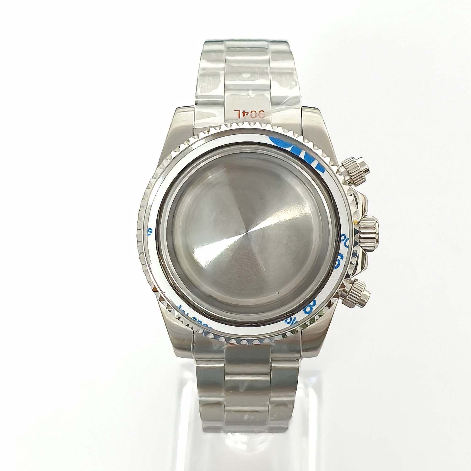 40mm GMT SUB Watch Case Sapphire Glass Stainless Steel Frosted Watch Strap Watches Accessories For Quartz VK63 Movement
40mm GMT SUB Watch Case Sapphire Glass Stainless Steel Frosted Watch Strap Watches Accessories For Quartz VK63 Movement