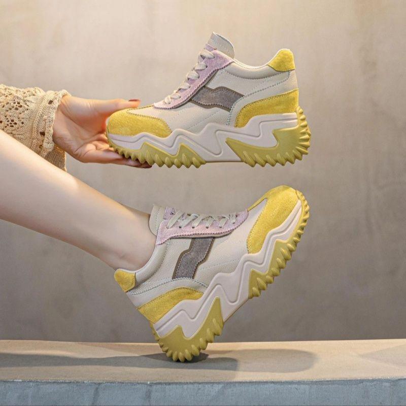 Dad Shoes Girl 2025 Autumn New Splicing Sneakers Platform Versatile Breathable Little White Shoes Foreign Blue Red 40
Dad Shoes Girl 2025 Autumn New Splicing Sneakers Platform Versatile Breathable Little White Shoes Foreign Blue Red 40