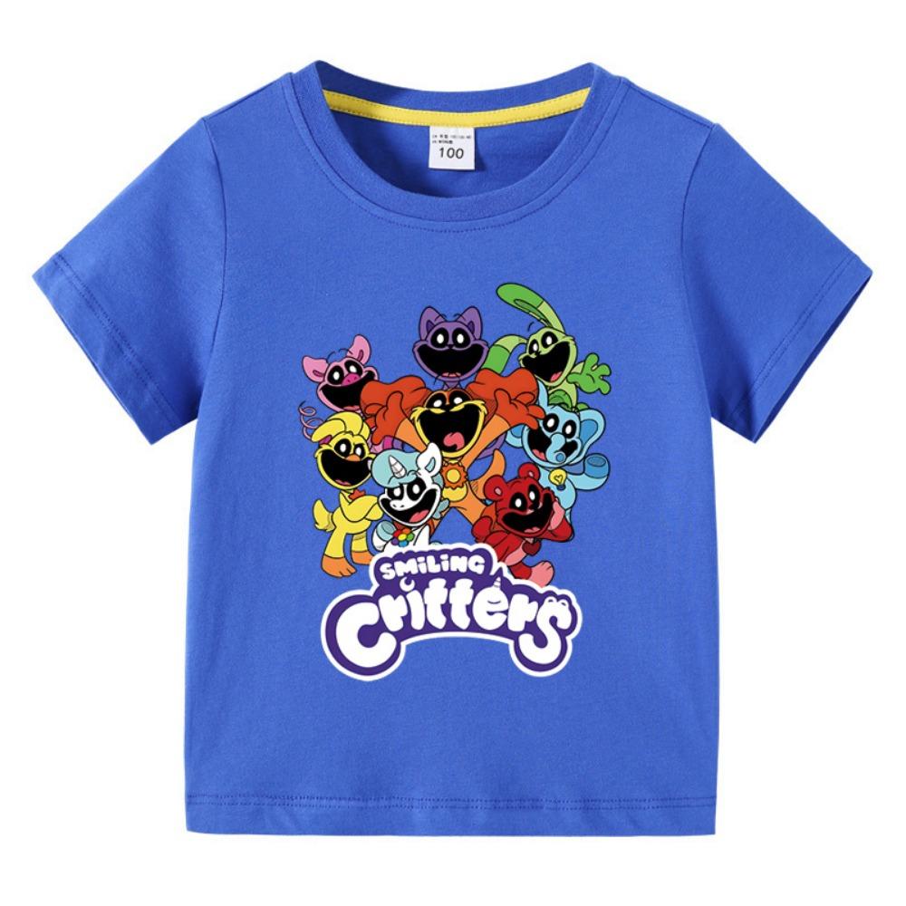 Smiling Critters Children s Clothing Kawaii Cartoon Funny T-Shiirt Boys Short Sleeve Fashion Tops Kids Summer Clothes 100
Smiling Critters Children s Clothing Kawaii Cartoon Funny T-Shiirt Boys Short Sleeve Fashion Tops Kids Summer Clothes 100