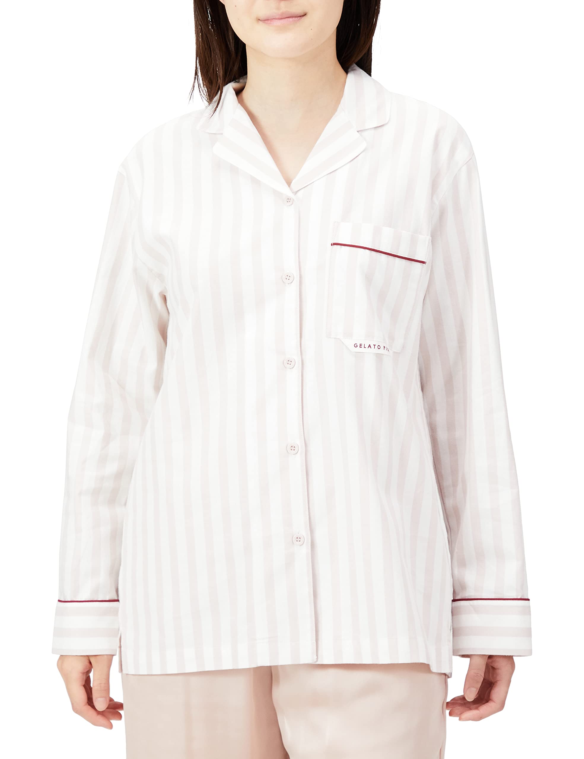 Gelato Pique Basic Striped Shirt PWFT222227 Pink F Women s розовый
Gelato Pique Basic Striped Shirt PWFT222227 Pink F Women s розовый