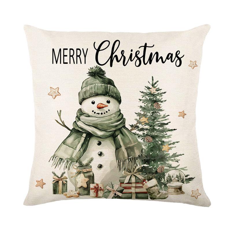 Расписанная вручную рождественская наволочка с изображением снежинки и рождественской елки, модная и теплая, создающая праздничную атмосферу дома. 45*45cm
Расписанная вручную рождественская наволочка с изображением снежинки и рождественской елки, модная и теплая, создающая праздничную атмосферу дома. 45*45cm