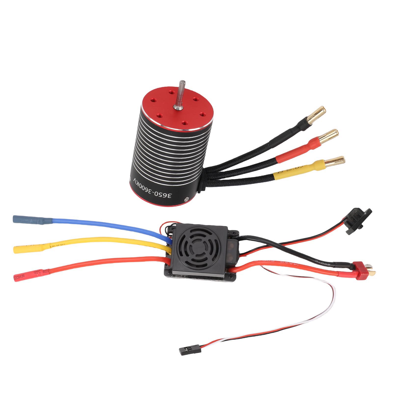 60A Brushless ESC 5.8V3A BEC with 3650 Motor Replacement for HPI RC Car Brushless Motor and ESC Comb 3600kv 2A No Load Current Maxi
60A Brushless ESC 5.8V3A BEC with 3650 Motor Replacement for HPI RC Car Brushless Motor and ESC Comb 3600kv 2A No Load Current Maxi