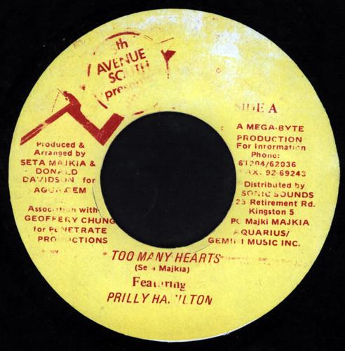 7inch Record PRILLY HAMILTON - Too Many Hearts NONE 5th Avenue Sout Jamaica Reggae, Ska & Dub Used
7inch Record PRILLY HAMILTON - Too Many Hearts NONE 5th Avenue Sout Jamaica Reggae, Ska & Dub Used