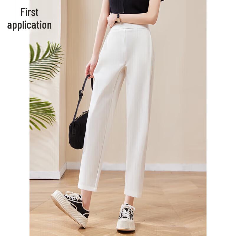 Women s High-Waist Cropped Harem Casual Pants L
Women s High-Waist Cropped Harem Casual Pants L