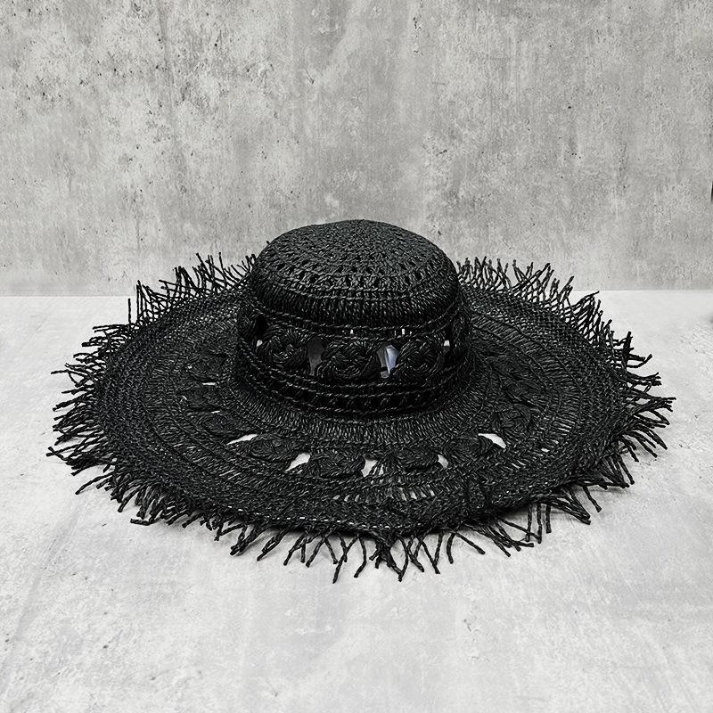 Wind Plus Large Brim Hollow Sun Hat Children Summer Trip Seaside Vacation Sunshade Sunscreen Foldable Straw Hat M(56-58cm)
Wind Plus Large Brim Hollow Sun Hat Children Summer Trip Seaside Vacation Sunshade Sunscreen Foldable Straw Hat M(56-58cm)