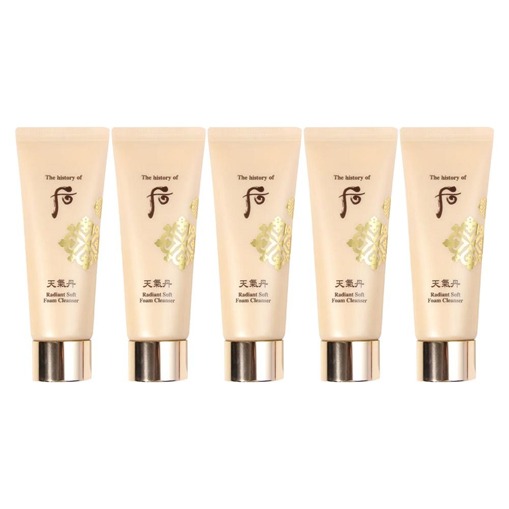 The history of whoo Radiant Cleansing Foam Travel Size Sample 35ml*5
The history of whoo Radiant Cleansing Foam Travel Size Sample 35ml*5