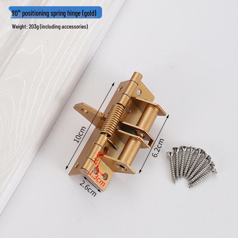 4-Inch Invisible Right Angle Spring Hinge with Auto-Close Function
4-Inch Invisible Right Angle Spring Hinge with Auto-Close Function