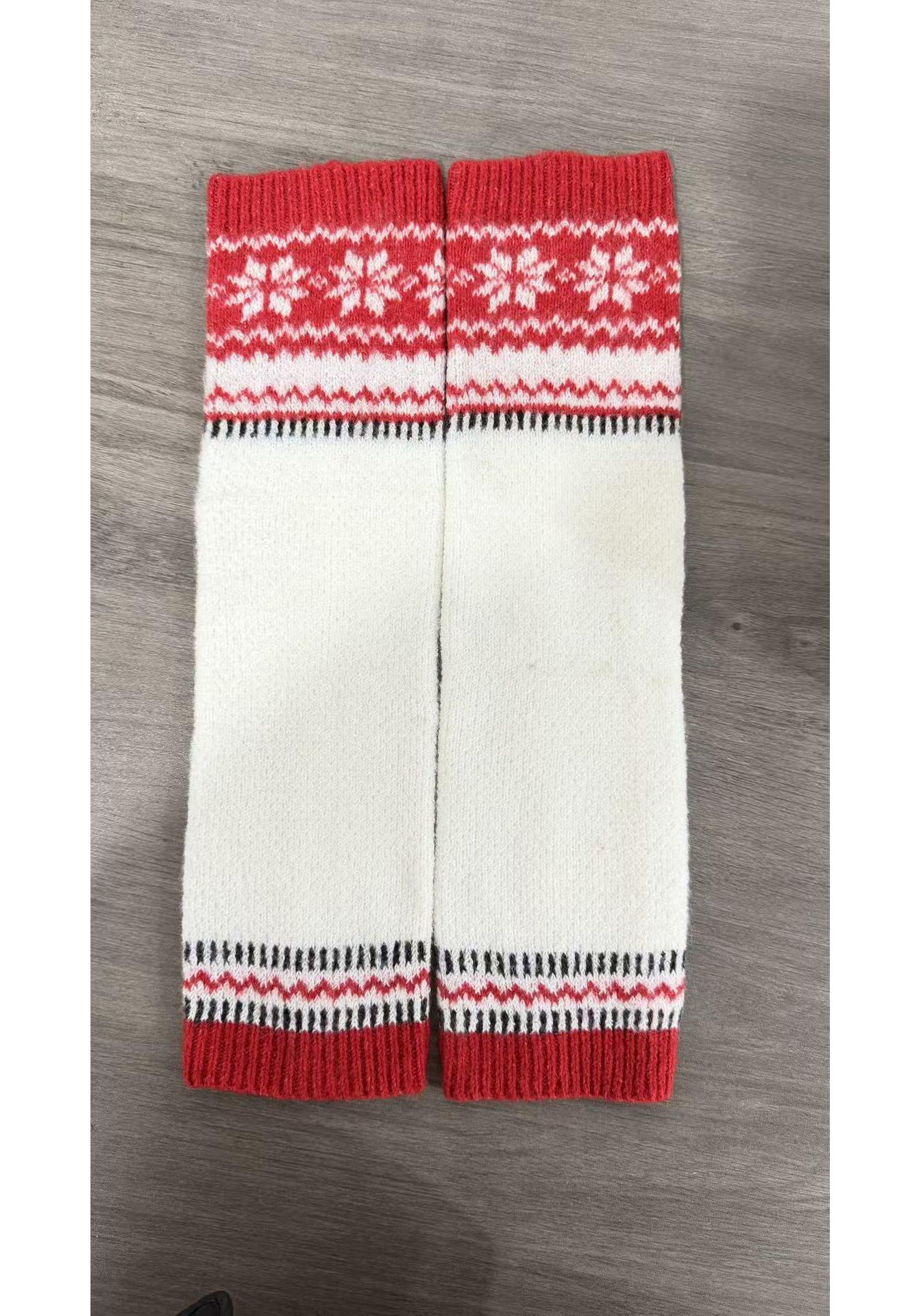 Women s Fair Isle Snowflake Wool Leg Warmers: Thick, Warm, Retro Gray, Slimming, Versatile for Autumn/Winter & Snow Boots One Size красный
Women s Fair Isle Snowflake Wool Leg Warmers: Thick, Warm, Retro Gray, Slimming, Versatile for Autumn/Winter & Snow Boots One Size красный