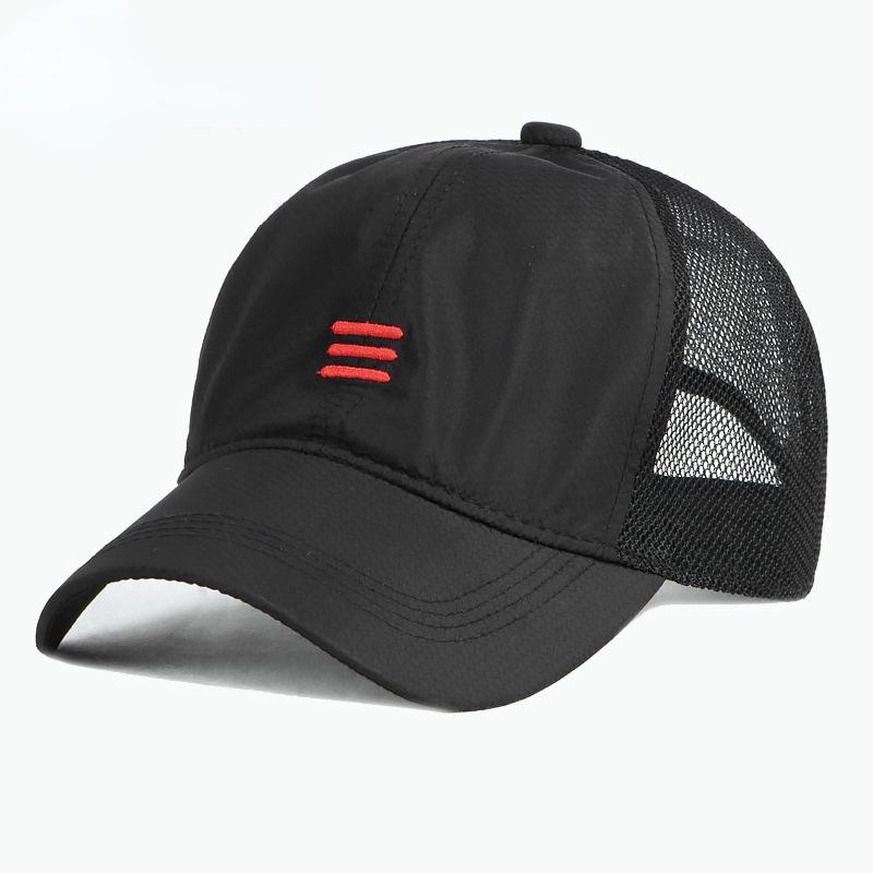 Сплошная цветная шляпа, летняя спортивная мужская бейсболка, шляпа от солнца, модная фуражка, мужская дышащая солнцезащитная сетчатая кепка