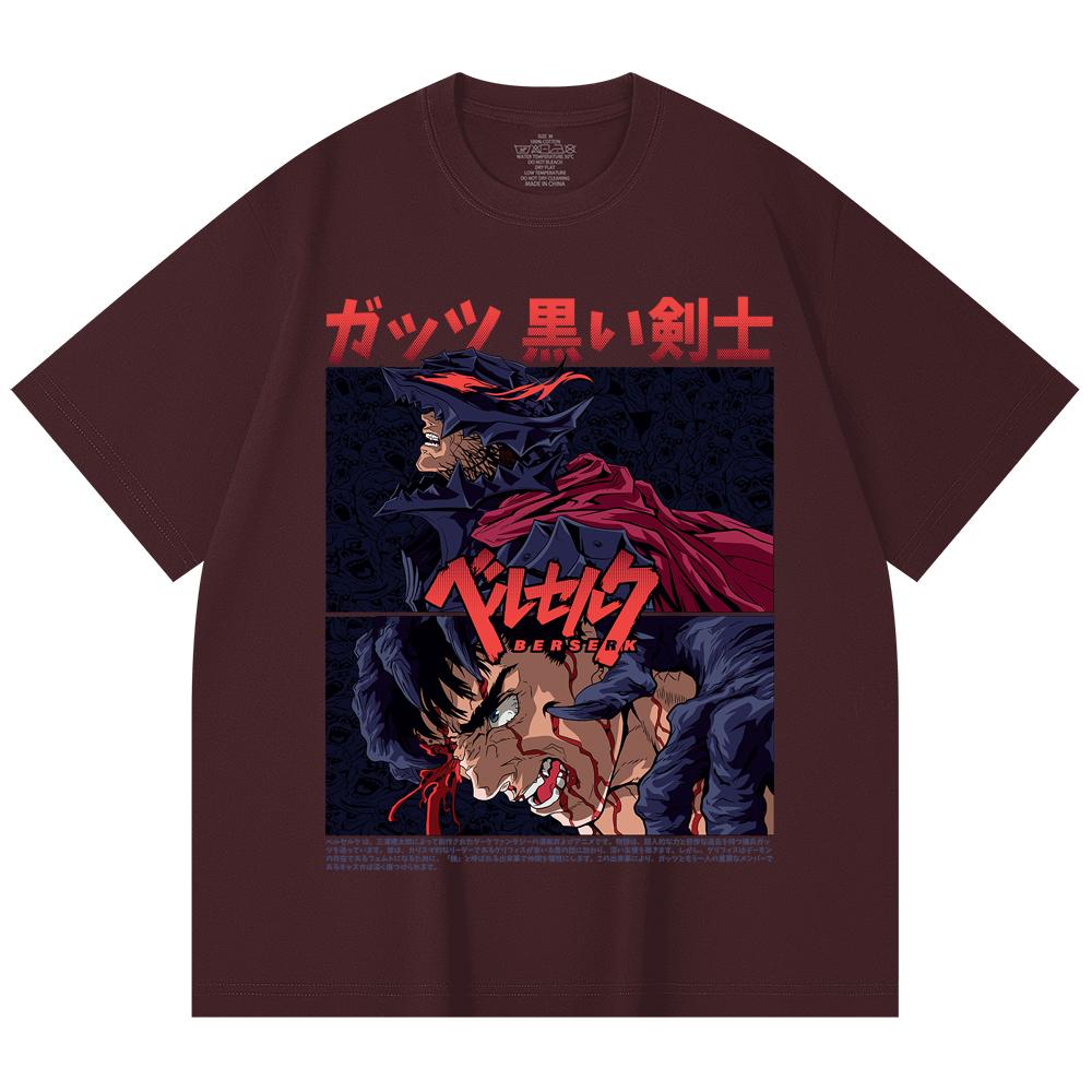 230 Gsm 100% Cotton Berserk V5 Print Unisex Heavy Cotton T Shirt 2XL вина червоного кольору
230 Gsm 100% Cotton Berserk V5 Print Unisex Heavy Cotton T Shirt 2XL вина червоного кольору