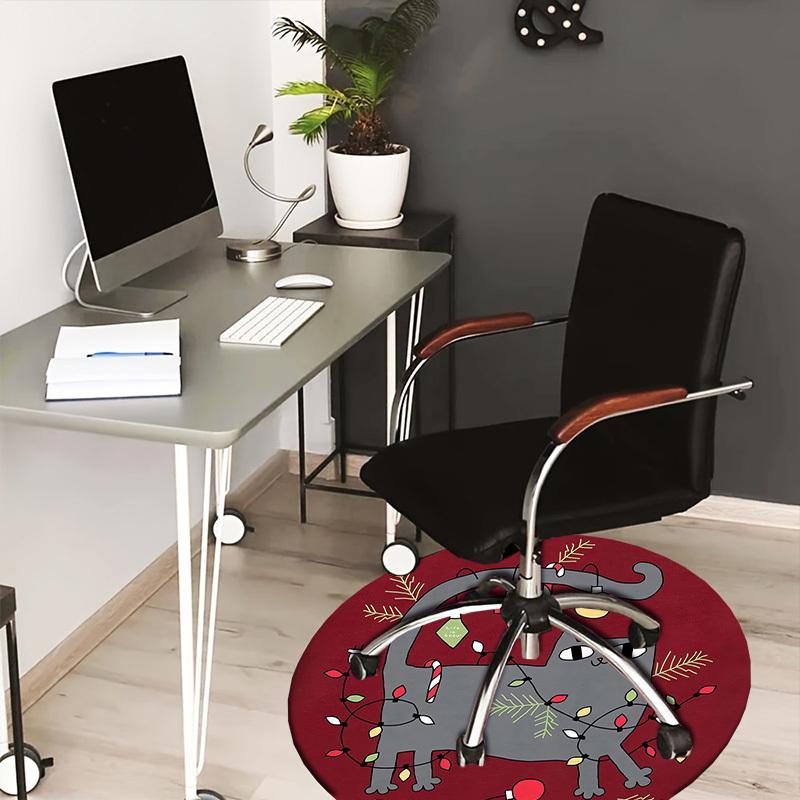1pc Christmas Cat Decorations Round carpet, Perfect for Decorating Chairs, Living Rooms, Or Bedrooms, for Living Room.026 80cm by 80cm
1pc Christmas Cat Decorations Round carpet, Perfect for Decorating Chairs, Living Rooms, Or Bedrooms, for Living Room.026 80cm by 80cm