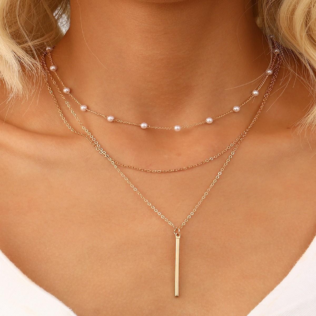 IF ME Модная подвеска из искусственного жемчуга, многослойное ожерелье, универсальное для женщин, легкий роскошный темперамент, высококачественный аксессуар для чувств
IF ME Модная подвеска из искусственного жемчуга, многослойное ожерелье, универсальное для женщин, легкий роскошный темперамент, высококачественный аксессуар для чувств