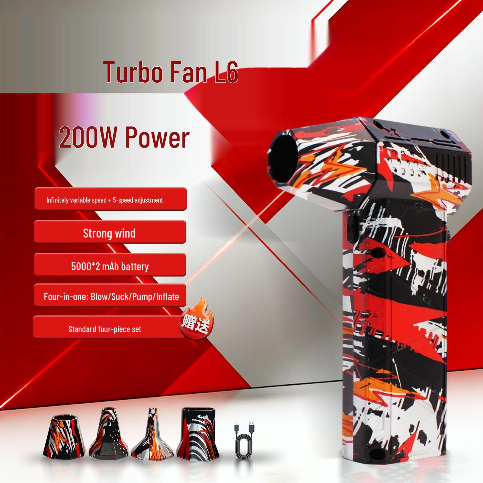 High Power Brushless Handheld Turbo Fan for Strong Wind, Snow, Dust, and Water Removal
High Power Brushless Handheld Turbo Fan for Strong Wind, Snow, Dust, and Water Removal