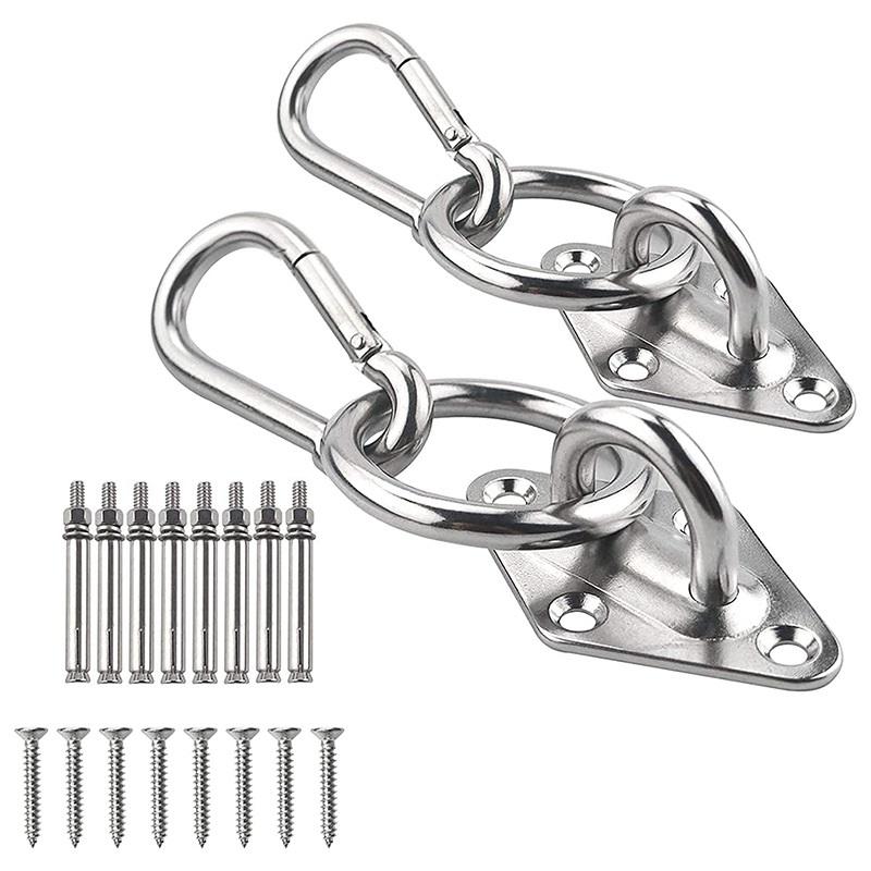 Yoga ceiling hook swing hook hammock hanging set hanging chair sandbag bag fixed hook hanging ring
Yoga ceiling hook swing hook hammock hanging set hanging chair sandbag bag fixed hook hanging ring