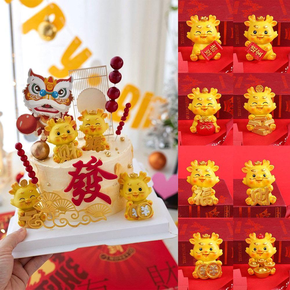 Happy New Year Chinese Zodiac Dragon Statue Gold Desktop Knickknacks Cute Wealth Lucky Charm
Happy New Year Chinese Zodiac Dragon Statue Gold Desktop Knickknacks Cute Wealth Lucky Charm