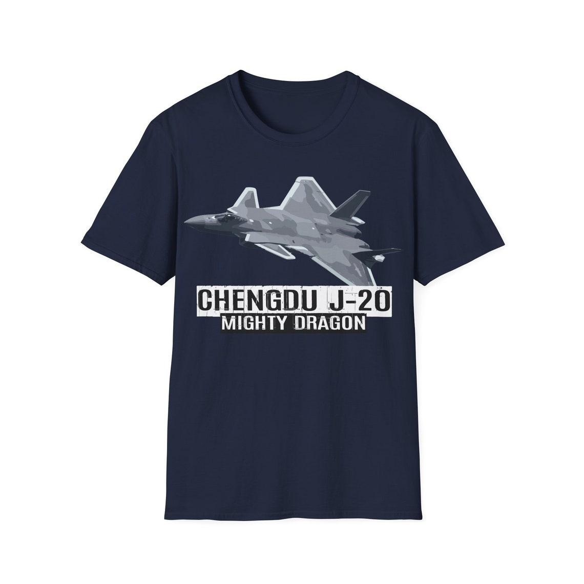 Chengdu J20 Mighty Dragon Stealth Fighter Aircraft TShirt 100 Cotton ONeck Short Sleeve Casual Mens Tshirt Size S3XL 4XL
Chengdu J20 Mighty Dragon Stealth Fighter Aircraft TShirt 100 Cotton ONeck Short Sleeve Casual Mens Tshirt Size S3XL 4XL