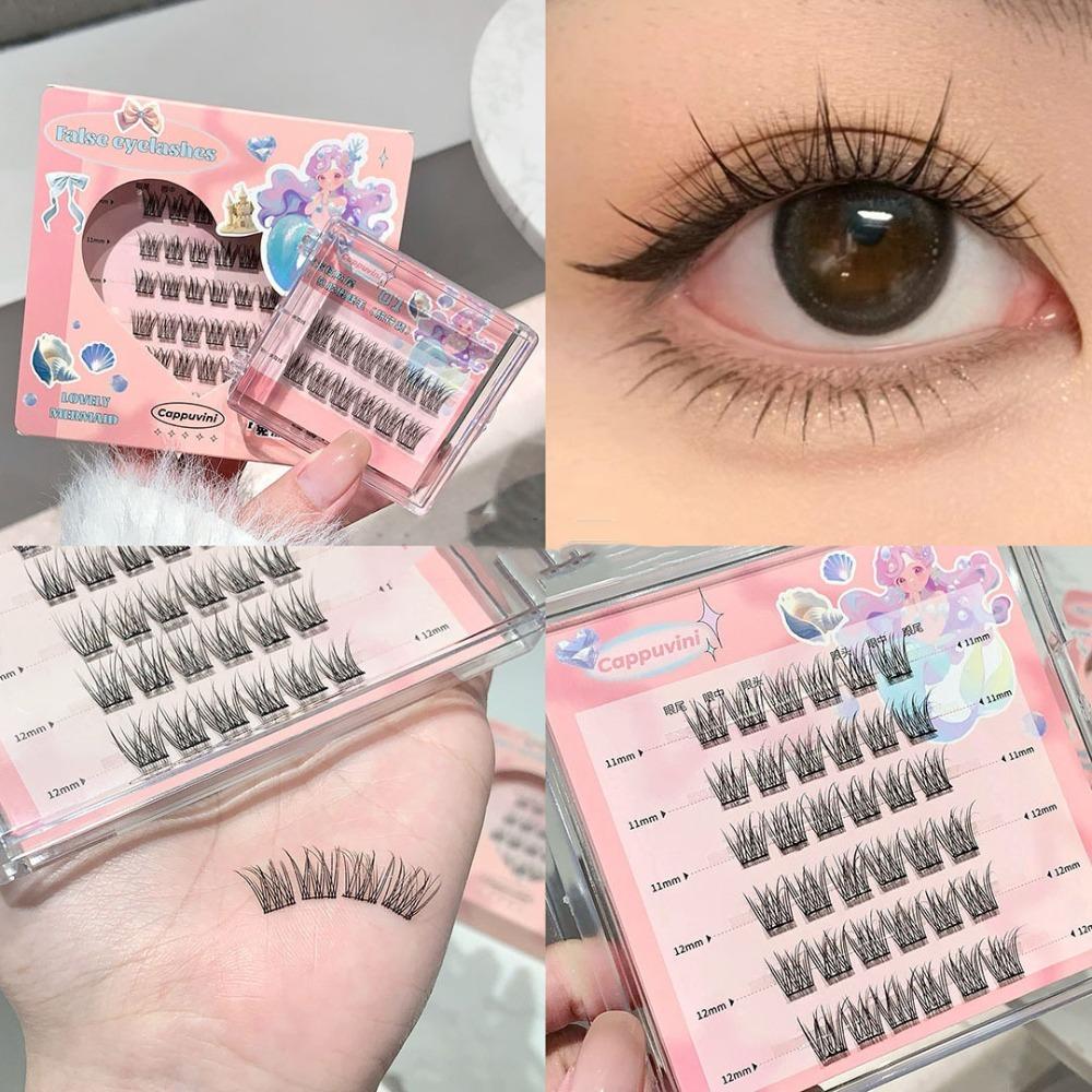Wispy Self-adhesive Lash Clusters DIY Glue Free False Lashes Portable Adhesive Fake Eyelashes Lady StyleB 2Rows
Wispy Self-adhesive Lash Clusters DIY Glue Free False Lashes Portable Adhesive Fake Eyelashes Lady StyleB 2Rows