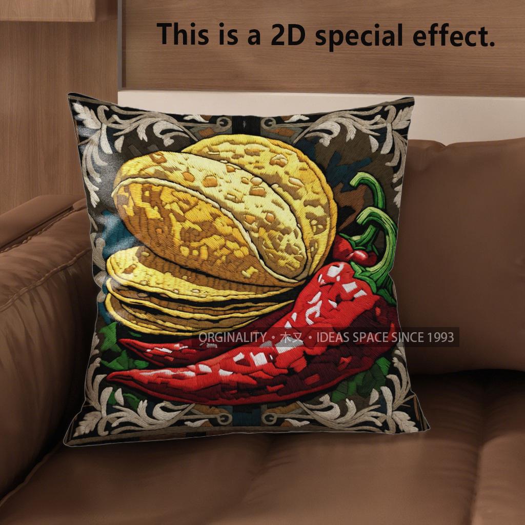 2D Rustic Farmhouse Chili Corn Throw Pillow Covers Pattern Cushion Cover Suitable For Sofa Bedroom Car Pillow Cover 40x40cm
2D Rustic Farmhouse Chili Corn Throw Pillow Covers Pattern Cushion Cover Suitable For Sofa Bedroom Car Pillow Cover 40x40cm