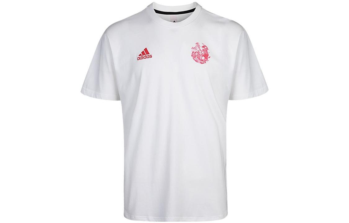 Adidas T Shirts Men s White Crew Neck Moderate Straight Fit GK3443 M
Adidas T Shirts Men s White Crew Neck Moderate Straight Fit GK3443 M