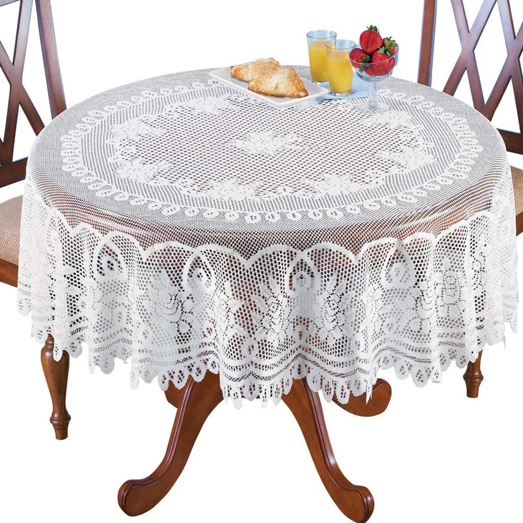 Vintage Lace Table Cloth Lace Floral Round Tablecloth for Dining Room Kitchen Table Cover Hollow Wedding Party Hotel Home Decor 180cm
Vintage Lace Table Cloth Lace Floral Round Tablecloth for Dining Room Kitchen Table Cover Hollow Wedding Party Hotel Home Decor 180cm