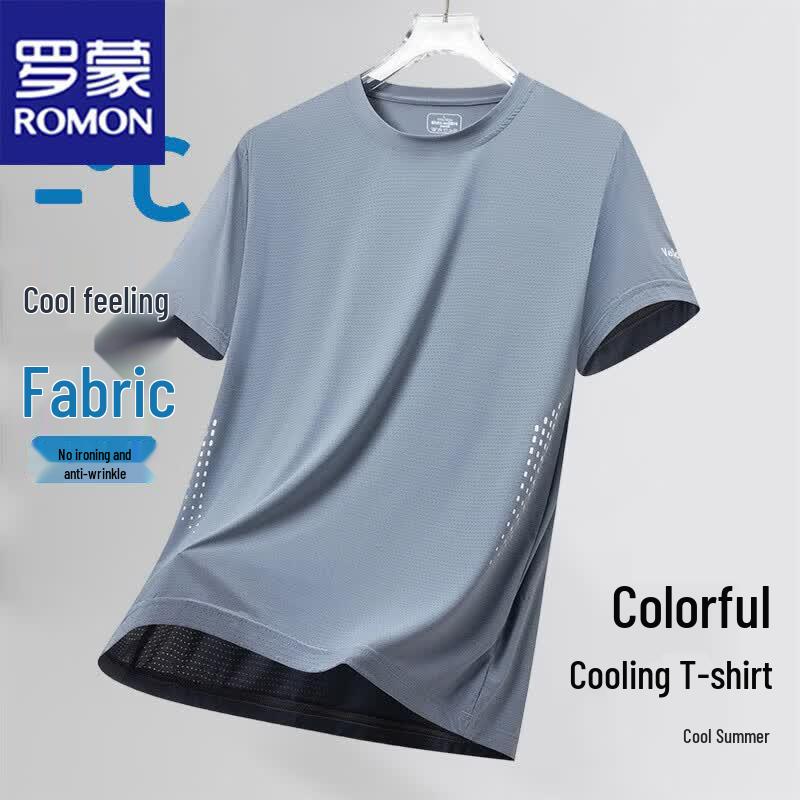 ROMON Men s Summer Breathable Crew Neck T-Shirt XL
ROMON Men s Summer Breathable Crew Neck T-Shirt XL