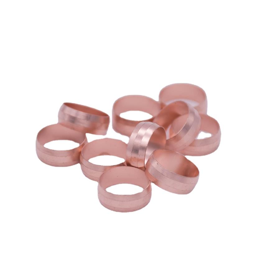 10 PCS Fit 15mm Tube OD Copper Ferrule Ring For Compression Union Fitting Water Gas Oil 15mm
10 PCS Fit 15mm Tube OD Copper Ferrule Ring For Compression Union Fitting Water Gas Oil 15mm