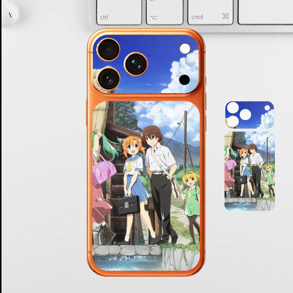 H-Higurashii When They Cry Plain Decal Skin for iPhone 17 Pro Max Mini Back Film Cover Wrap Screen Anti-scratch Durable Sticker iPhone17pro
H-Higurashii When They Cry Plain Decal Skin for iPhone 17 Pro Max Mini Back Film Cover Wrap Screen Anti-scratch Durable Sticker iPhone17pro