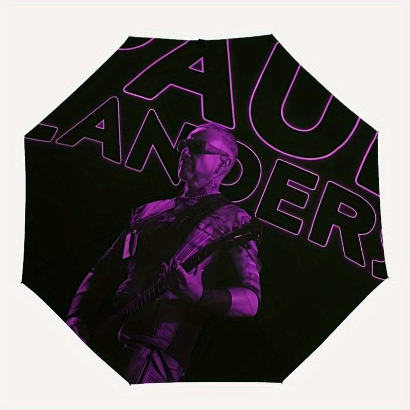 1pc Rammstein, Paul Lander Design Automatic Open/Close Umbrella - Compact Travel Umbrella, Perfect Gift for Friends -Intricate Design Umbrella yy2508
1pc Rammstein, Paul Lander Design Automatic Open/Close Umbrella - Compact Travel Umbrella, Perfect Gift for Friends -Intricate Design Umbrella yy2508