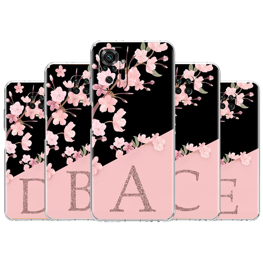 Custom Cherry Blossom Flower Initial Case For Xiaomi Redmi Note 11 Pro 10 9 9S 8 8T 7 9A 9C 9T 10 10C K40 Clear TPU Phone Cover Redmi Note 11 Pro 5G
Custom Cherry Blossom Flower Initial Case For Xiaomi Redmi Note 11 Pro 10 9 9S 8 8T 7 9A 9C 9T 10 10C K40 Clear TPU Phone Cover Redmi Note 11 Pro 5G