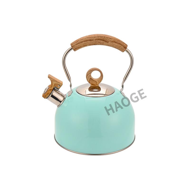 New Blowing Stainless Steel Blowing Whistle Kettle 2.5l blue kettle
New Blowing Stainless Steel Blowing Whistle Kettle 2.5l blue kettle