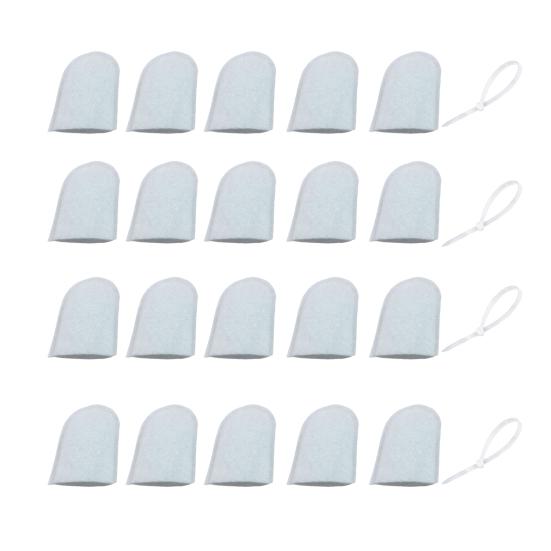 Universal Faucet Water Filter Bag Non-Woven Fabric High-Density Sediment Remover for Tap Water Rust & Particles Anti-Splash Soft Flow Faucet Cover 20PCS
Universal Faucet Water Filter Bag Non-Woven Fabric High-Density Sediment Remover for Tap Water Rust & Particles Anti-Splash Soft Flow Faucet Cover 20PCS
