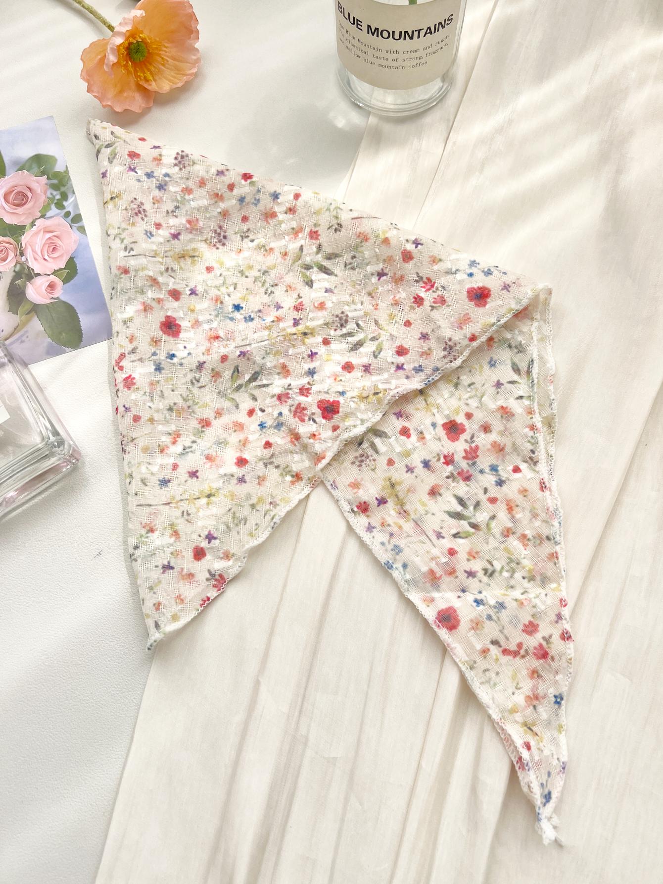 Korean Fashion Floral Triangle Headscarf Hair Band For Women,Simple Sweet Bandana Triangle Scarf Headband Retro Hair Bands
Korean Fashion Floral Triangle Headscarf Hair Band For Women,Simple Sweet Bandana Triangle Scarf Headband Retro Hair Bands