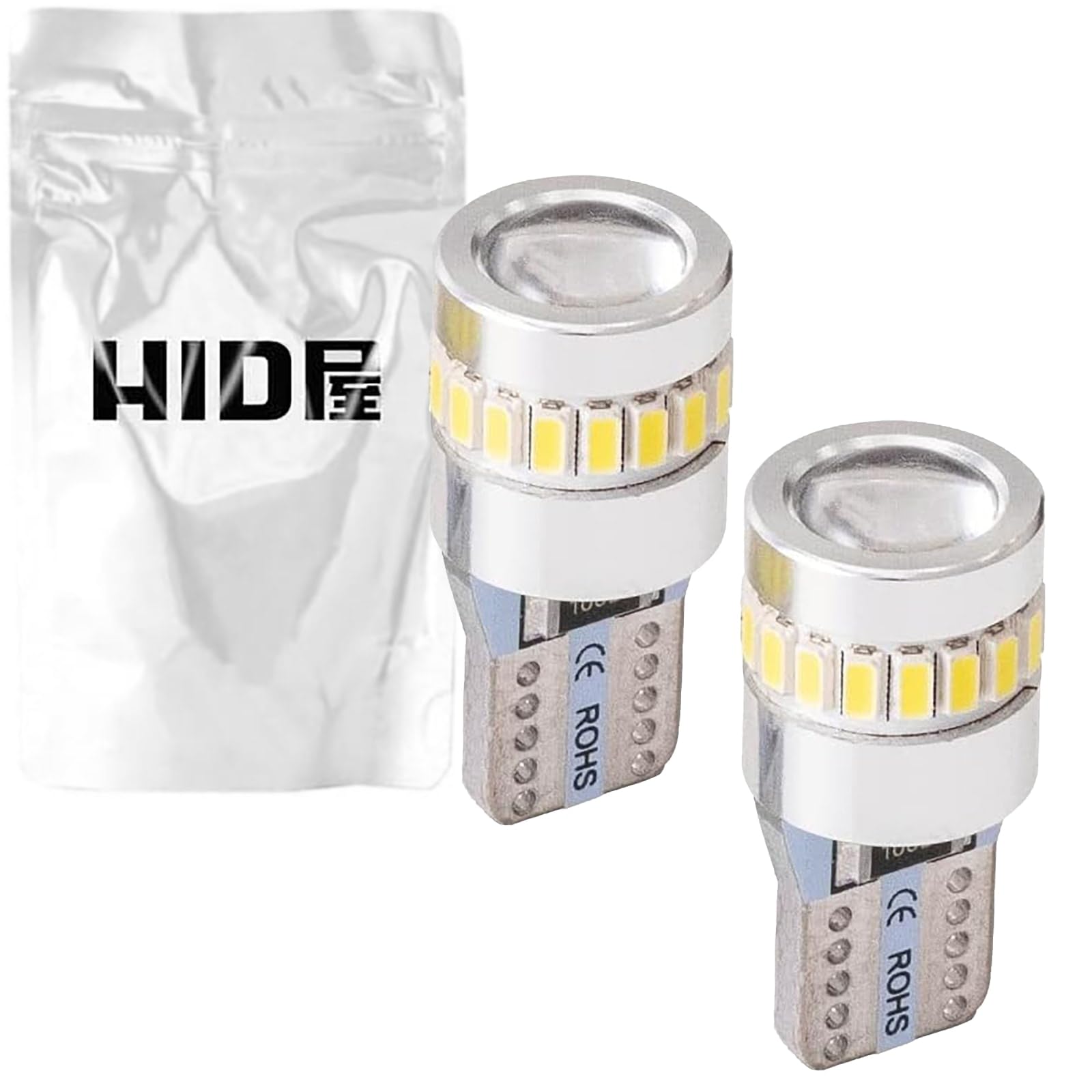 HID shop LED T10 габаритный фонарь номерного знака 2 лампочки 1 комплект (160лм 6500К)
HID shop LED T10 габаритный фонарь номерного знака 2 лампочки 1 комплект (160лм 6500К)