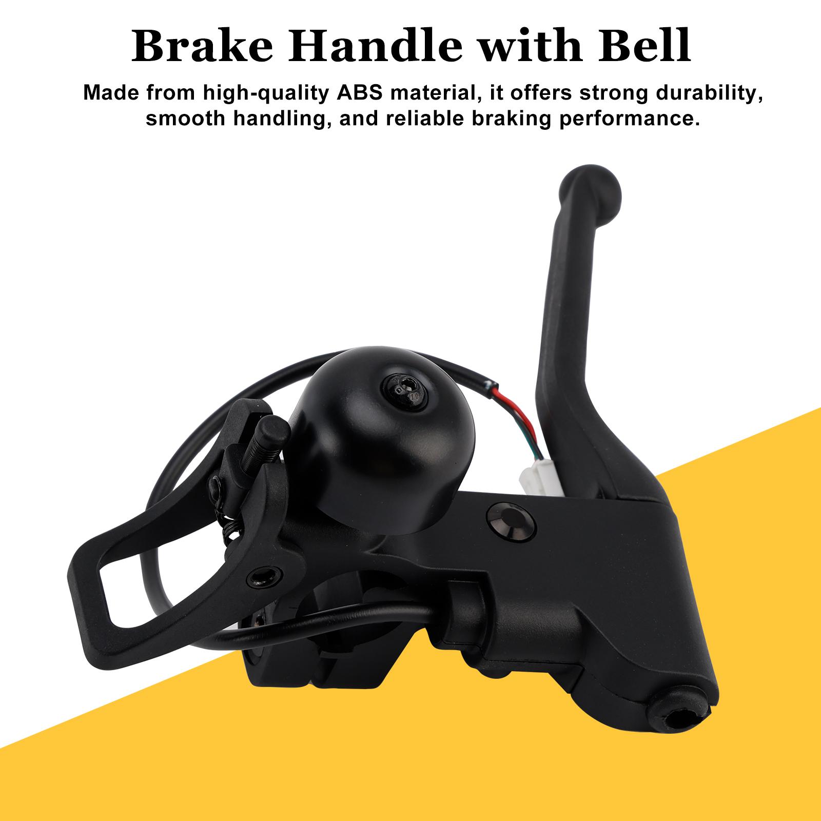 Brake Handle with Bells Compatible with Xiaomi 4Pro (1st Gen) E-Scooter
Brake Handle with Bells Compatible with Xiaomi 4Pro (1st Gen) E-Scooter