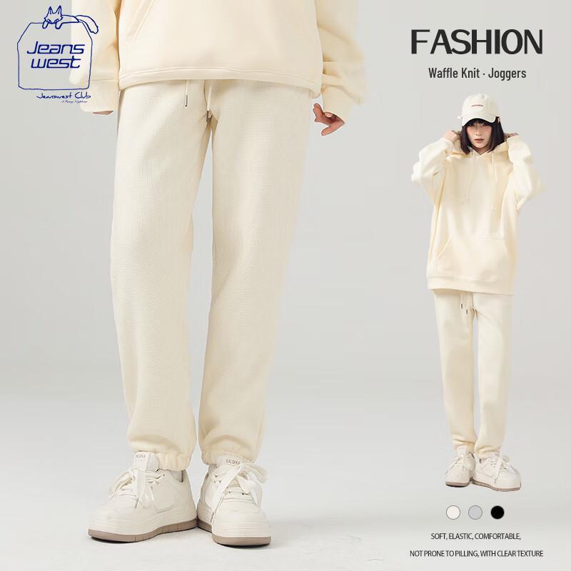 JEANSWEST CLUB Женские вафельные трикотажные повседневные брюки с манжетами 3XL
JEANSWEST CLUB Женские вафельные трикотажные повседневные брюки с манжетами 3XL