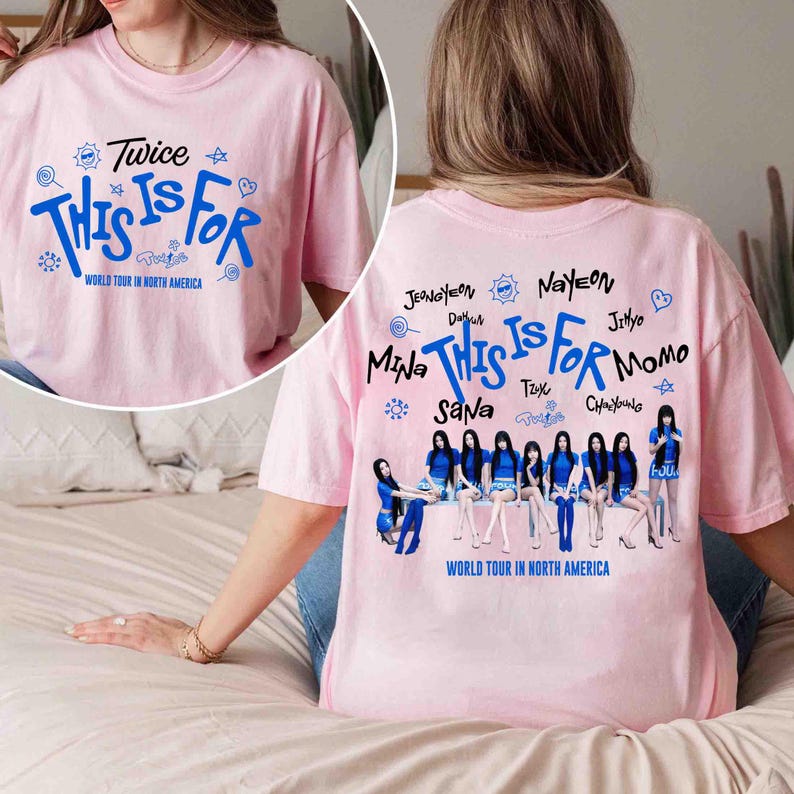 2026 Vintage Twice This Is for World Tour Shirt, Retro Twice Kpop Shirt, Twice Ten The Story Goes on Shirt, Twice Member Group Tee, Gift for Once XXXL коричневий
2026 Vintage Twice This Is for World Tour Shirt, Retro Twice Kpop Shirt, Twice Ten The Story Goes on Shirt, Twice Member Group Tee, Gift for Once XXXL коричневий