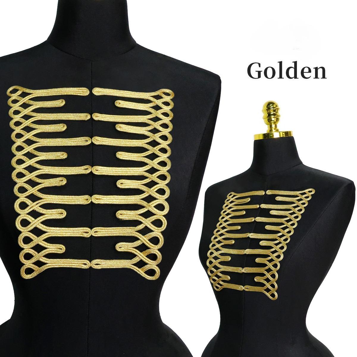 1pcs Chinese Knot Buttons, Gold Wire, Trapezoidal Buttons, Handmade Suit Dance Wear,Dresses, Dance Clothes, Decorative Buckles золотой
1pcs Chinese Knot Buttons, Gold Wire, Trapezoidal Buttons, Handmade Suit Dance Wear,Dresses, Dance Clothes, Decorative Buckles золотой