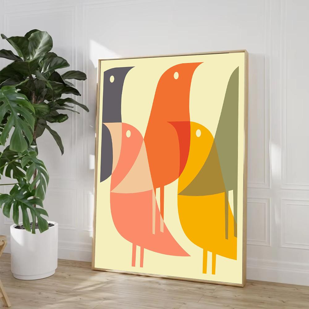 Geometric Bird Art Poster Print Pop Pink & Blue Mid Century Modern Retro Minimalist Canvas Painting for Living Room Home Decor 21cm×30cm NoFrame
Geometric Bird Art Poster Print Pop Pink & Blue Mid Century Modern Retro Minimalist Canvas Painting for Living Room Home Decor 21cm×30cm NoFrame