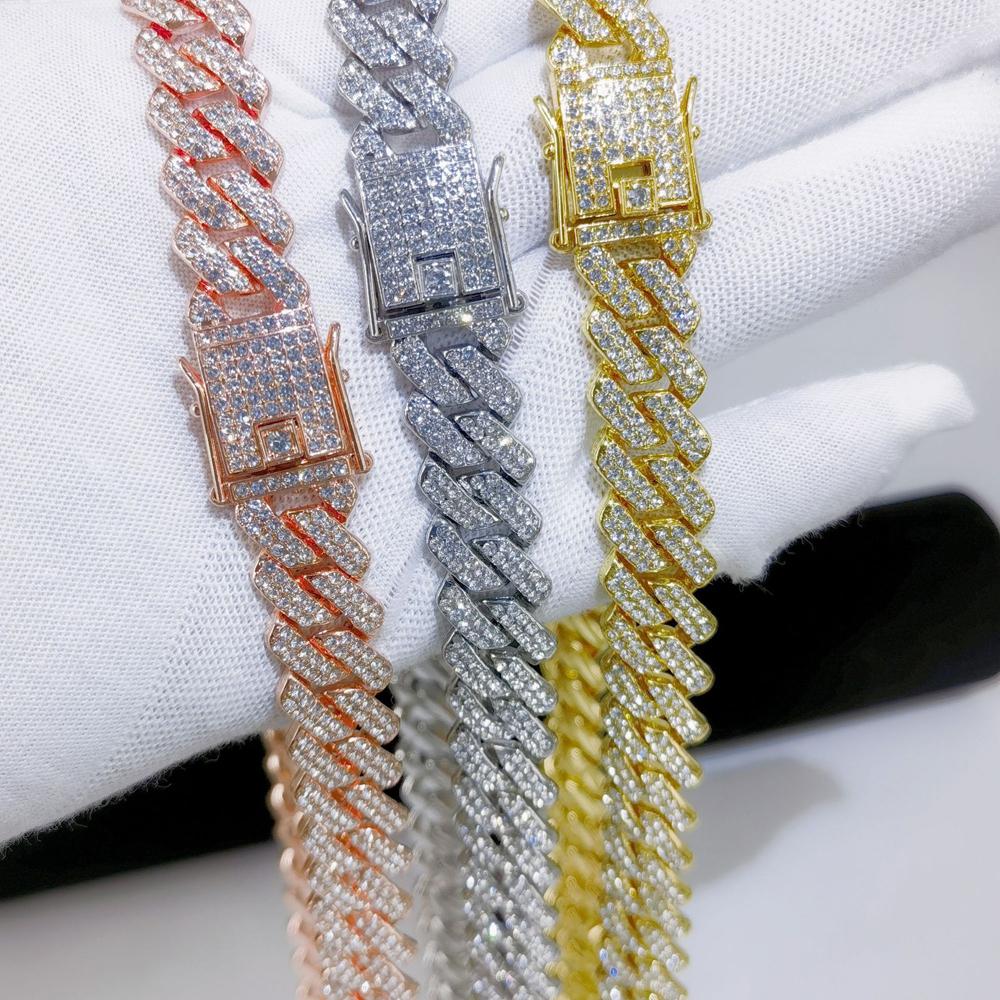 Fashion Men Cuban Link Iced Out Necklace 14MM width Rhinestones Chain Rapper CZ Cuban Chain Necklace Hip Hop Birthday Jewelry 8inch(Bracelet)
Fashion Men Cuban Link Iced Out Necklace 14MM width Rhinestones Chain Rapper CZ Cuban Chain Necklace Hip Hop Birthday Jewelry 8inch(Bracelet)