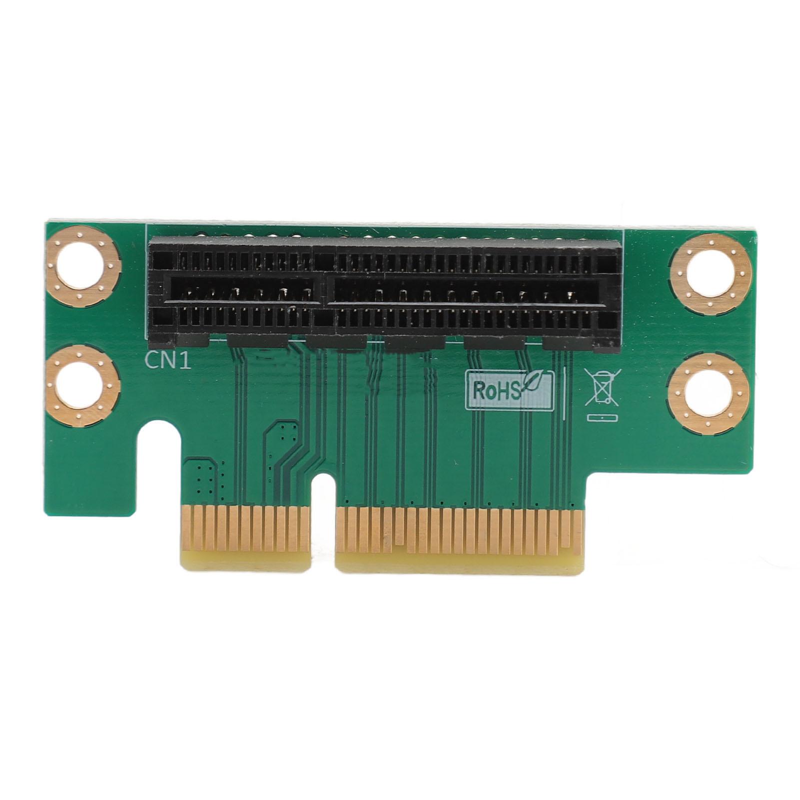 PCI Express 4X Riser Card Professional 90 Degree Adapter Card PCIe 4X Extension Card for 1U 2U
PCI Express 4X Riser Card Professional 90 Degree Adapter Card PCIe 4X Extension Card for 1U 2U