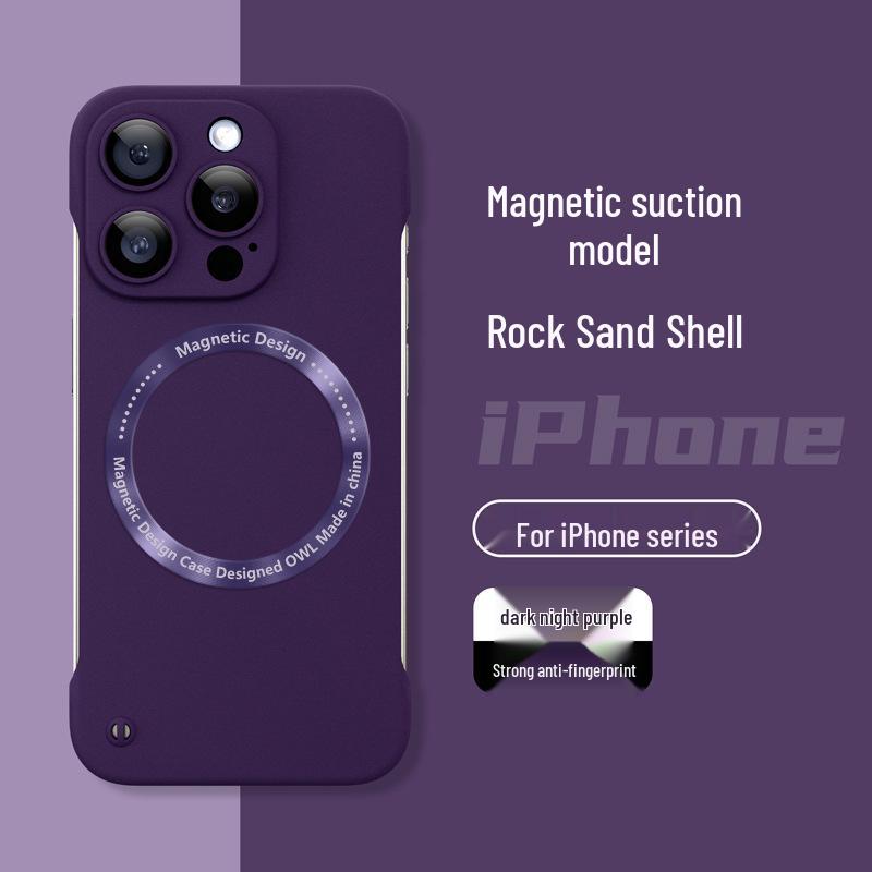 Compatible with iPhone 15/14 Pro Max: Rock Sand Shell, Semi-Wrapped, Bare Metal Feel, Magnetic Case. 12 Pro
Compatible with iPhone 15/14 Pro Max: Rock Sand Shell, Semi-Wrapped, Bare Metal Feel, Magnetic Case. 12 Pro