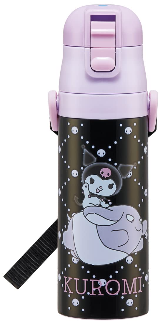 Бутылка для воды Skater Sanrio для детей 470 мл, для питья, из нержавеющей стали, Kuromi, для детей, легкий тип, вакуумная изоляция, структура для холодного хранения
Бутылка для воды Skater Sanrio для детей 470 мл, для питья, из нержавеющей стали, Kuromi, для детей, легкий тип, вакуумная изоляция, структура для холодного хранения
