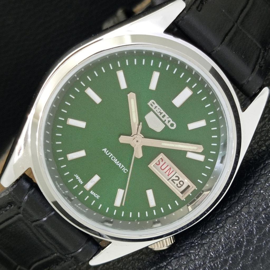 JAPAN VINTAGE SEIKO 5 AUTOMATIC REFURBISHED MENS GREEN DIAL WATCH a440574-4 Sk-a440574
JAPAN VINTAGE SEIKO 5 AUTOMATIC REFURBISHED MENS GREEN DIAL WATCH a440574-4 Sk-a440574
