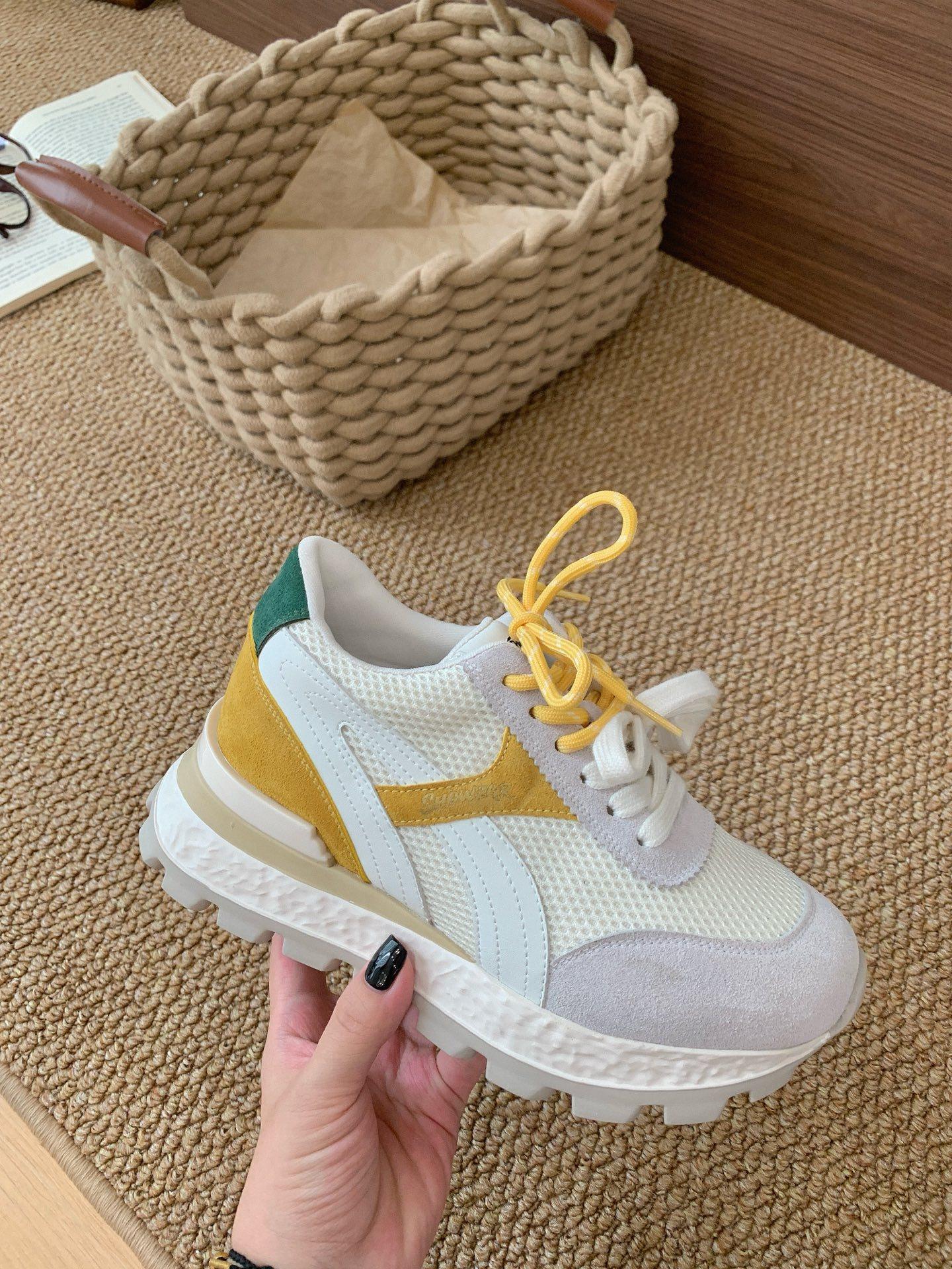 8Cm inner height increase German training shoes women s spring and autumn new leather breathable versatile thick-soled small sports and leisure w 39 белый
8Cm inner height increase German training shoes women s spring and autumn new leather breathable versatile thick-soled small sports and leisure w 39 белый