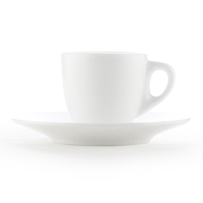 60ml Solid White Bone China Coffee Cup And Saucer Set For Cafe Dropshipping 60ml
60ml Solid White Bone China Coffee Cup And Saucer Set For Cafe Dropshipping 60ml