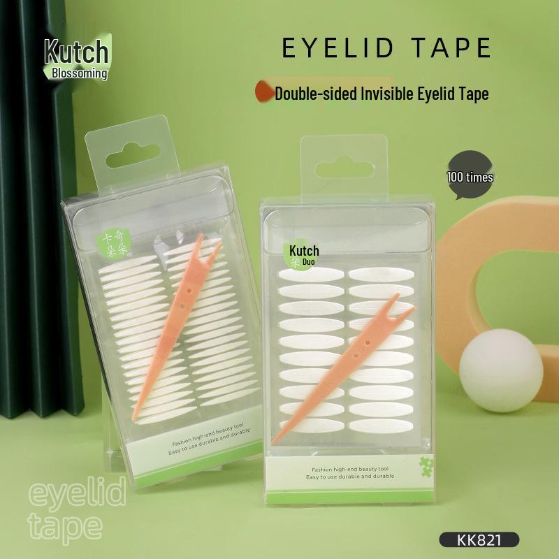Kaqiduo Duo Double-Sided Invisible Waterproof Eyelid Tape - Natural & Seamless, 100 Uses
Kaqiduo Duo Double-Sided Invisible Waterproof Eyelid Tape - Natural & Seamless, 100 Uses