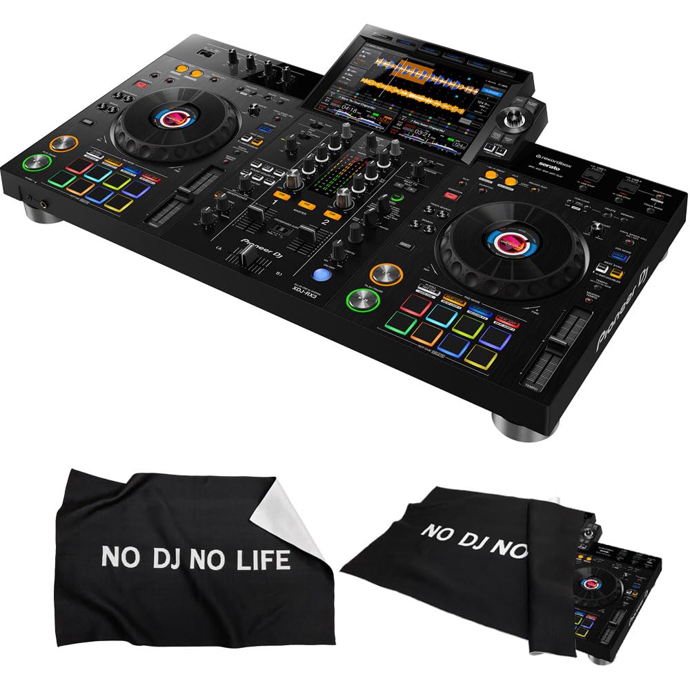 Пилозахисний чохол для DJ-системи Pioneer DJ, сумісний з DJ-контролером DDJ all-in-one XDJ-RX3 + комплект/rekordbox
Пилозахисний чохол для DJ-системи Pioneer DJ, сумісний з DJ-контролером DDJ all-in-one XDJ-RX3 + комплект/rekordbox