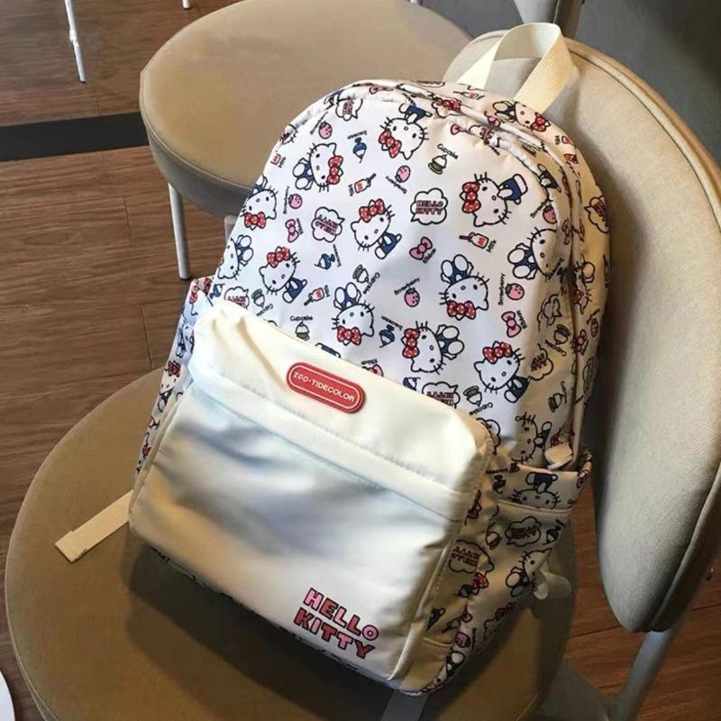 New backpack cute KT small junior high school schoolbag large capacity multifunctional backpack
New backpack cute KT small junior high school schoolbag large capacity multifunctional backpack