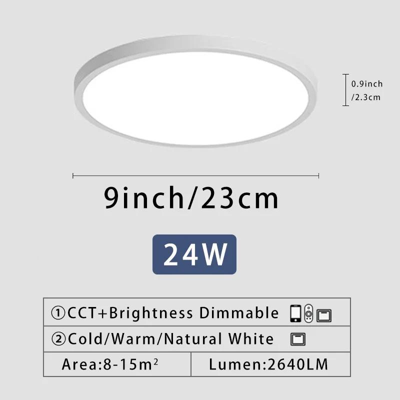 20-дюймовый большой светодиодный потолочный светильник с интеллектуальным приложением, пультом дистанционного управления, регулируемой яркостью, для домашнего освещения, спальни, кабинета, ультратонкий потолочный светильник Cold White-NO RC
20-дюймовый большой светодиодный потолочный светильник с интеллектуальным приложением, пультом дистанционного управления, регулируемой яркостью, для домашнего освещения, спальни, кабинета, ультратонкий потолочный светильник Cold White-NO RC